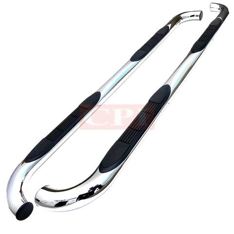FORD 02-05 FORD EXPLORER 3 INCHES ROUND SIDE STEP BAR CHROME 4 DOOR    2002,2003,2004,2005