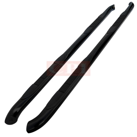 JEEP 08-10 JEEP LIBERTY 3 INCHES ROUND SIDE STEP BAR - BLACK    2008,2009,2010