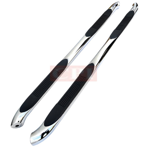 DODGE 07-10 DODGE NITRO 3 INCHES ROUND SIDE STEP BAR CHROME    2007,2008,2009,2010