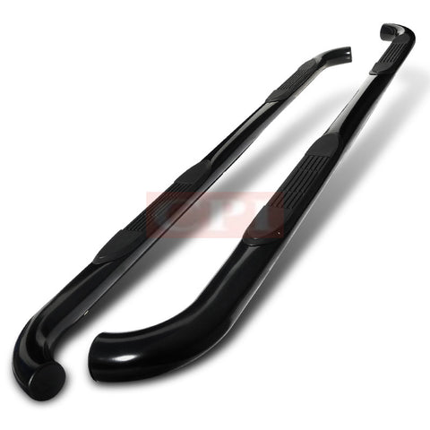 HONDA  06-12 HONDA  RIDGELINE  3 INCH ROUND STAINLESS FINISH SIDE STEP BARS   PERFORMANCE   2006,2007,2008,2009,2010,2011,2012