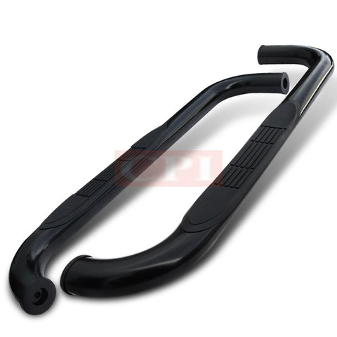 JEEP  87-06 JEEP  WRANGLER  3 INCH ROUND STAINLESS FINISH SIDE STEP BARS   PERFORMANCE    1987,1988,1989,1990,1991,1992,1993,1994,1995,1996,1997,1998,1999,2000,2001,2002,2003,2004,2005,2006