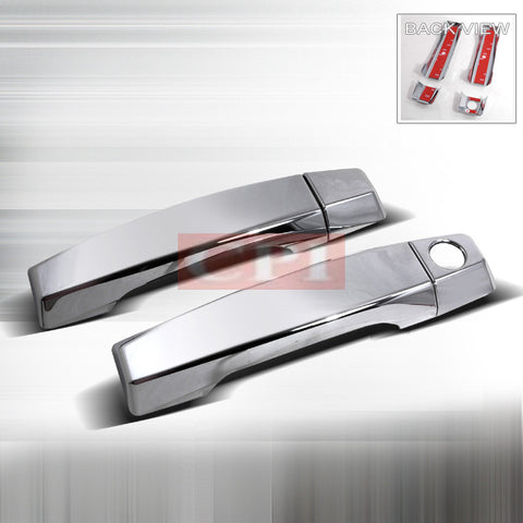 NISSAN 2004-2007 NISSAN TITAN 2DR DOOR HANDLE COVERS CHROME PERFORMANCE 2004,2005,2006,2007