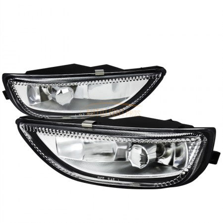 TOYOTA 01-02 TOYOTA COROLLA OEM FOG LIGHTS CLEAR GLASS LENS - NO WIRING INCLUDED