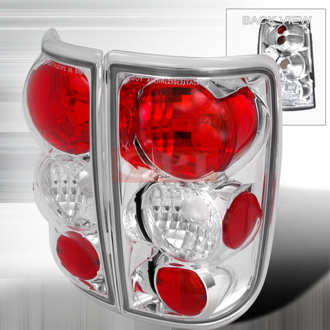 Chevrolet 1995-2002 Chevy S10 Blazer/Jimmy Tail Lights /Lamps -Euro-h