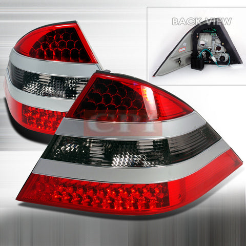 Mercedes Benz 1999-2004 Benz W220 S- Class Led Tail Lights /Lamps 1 Set Rh&Lh Performance 1999,2000,2001,2002,2003,2004-o