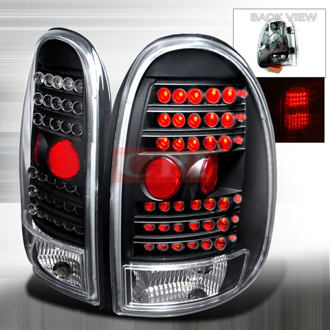 Dodge 1996-2000 Dodge Caravan Led Tail Lights /Lamps-g