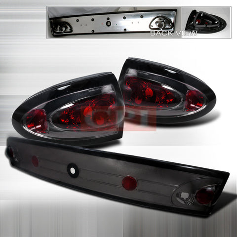 Chevrolet 2003-2005 Chevy Cavalier 3Pc Tail Lights /Lamps Combination-e