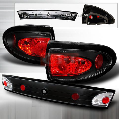 Chevrolet 2003-2005 Chevy Cavalier 3Pc Tail Lights /Lamps Combination-z