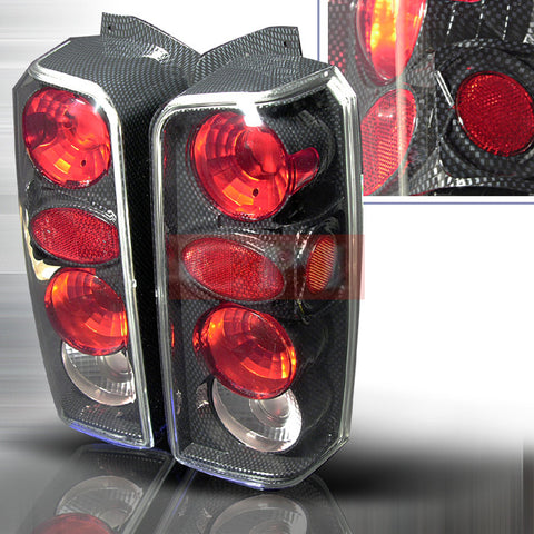 JEEP 1997-2001 JEEP CHEROKEE TAIL LIGHTS /LAMPS - CARBON 1 SET RH&LH PERFORMANCE 1997,1998,1999,2000,2001
