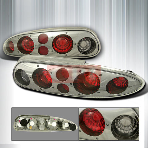 CHEVROLET 1993-2002 CHEVY CAMARO TAIL LIGHTS /LAMPS GUN METAL 1 SET RH&LH 1993,1994,1995,1996,1997,1998,1999,2000,2001,2002