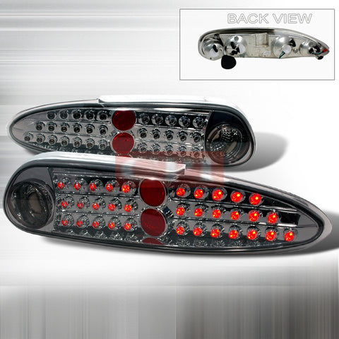 Chevrolet 1993-2002 Chevy Camaro Led Tail Lights /Lamps 1 Set Rh&Lh Performance 1993,1994,1995,1996,1997,1998,1999,2000,2001,2002-w