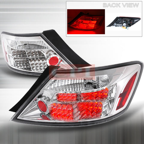 Honda 2006-2007 Honda Civic 2Dr L.E.D Tail Lights /Lamps-v