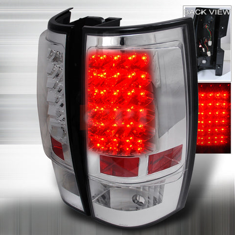 Chevrolet 2007-2008 Chevy Tahoe/Denali Led Tail Lights /Lamps-x