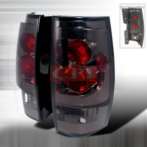 Chevrolet 2007-2008 Chevy Tahoe/Denali Tail Lights /Lamps - Euro-o