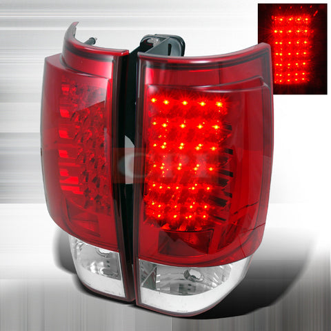 Chevrolet 2007-2008 Chevy Tahoe/Denali Led Tail Lights /Lamps-m