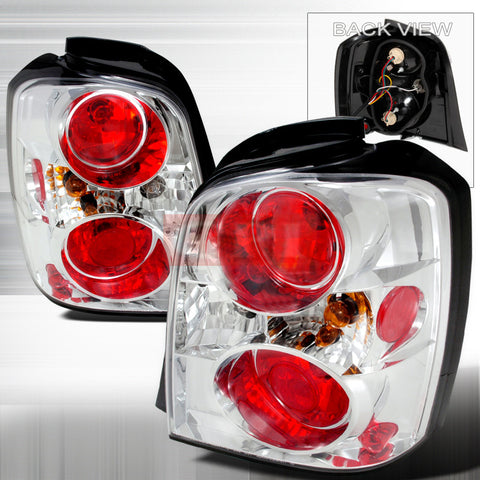 Toyota 2004-2007 Toyota Highlander Tail Lights /Lamps -Euro 1 Set Rh&Lh Performance 2004,2005,2006,2007-u