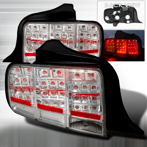 FORD 2005-2007 FORD MUSTANG LED TAIL LIGHTS /LAMPS 1 SET RH&LH PERFORMANCE 2005,2006,2007