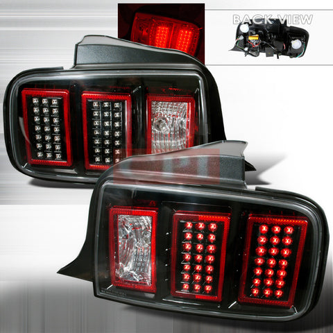 Ford 2005-2007 Ford Mustang Led Tail Lights /Lamps-c