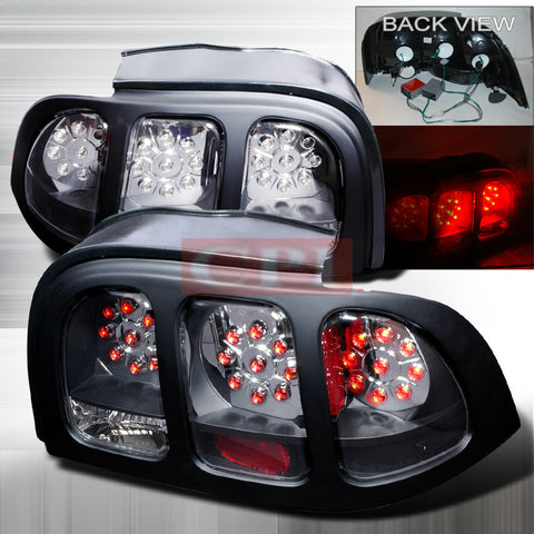 Ford 1994-1998 Ford Mustang Led Tail Lights /Lamps --x