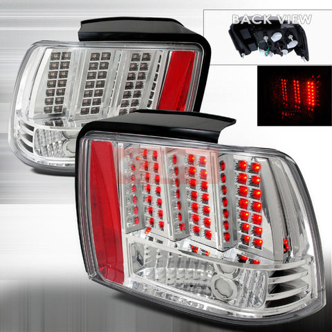 Ford 1999-2004 Ford Mustang Led Tail Lights /Lamps 1 Set Rh&Lh Performance 1999,2000,2001,2002,2003,2004-j