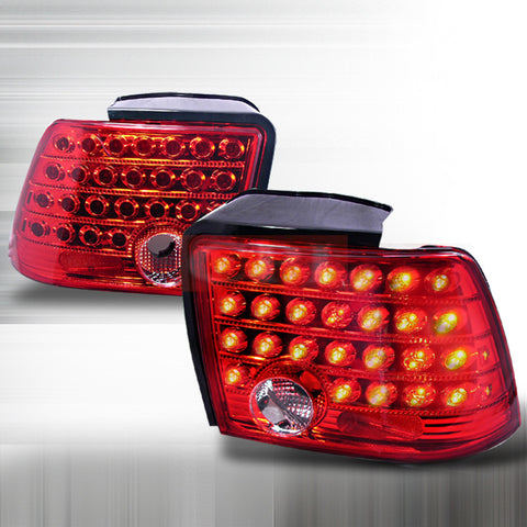 Ford 1999-2004 Ford Mustang Led Tail Lights /Lamps-o