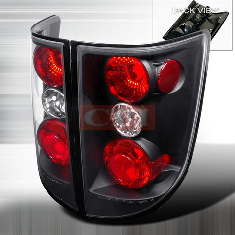 Honda 2005-2006 Honda Ridgeline Tail Lights /Lamps 2Pc Euro-d