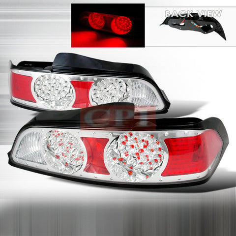 Acura 2005-2006 Acura Rsx Rl Led Tail Lights /Lamps -Depo 1 Set Rh&Lh Performance 2005,2006-i