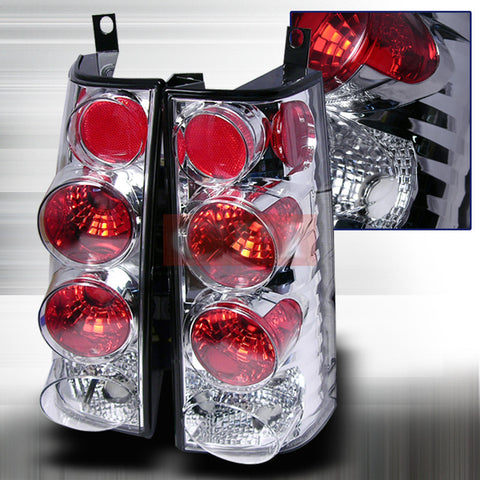 CHEVROLET/GMC 1996-2002 GMC SAVANA VAN TAIL LIGHTS /LAMPS - CHROME 1 SET RH&LH  1996,1997,1998,1999,2000,2001,2002