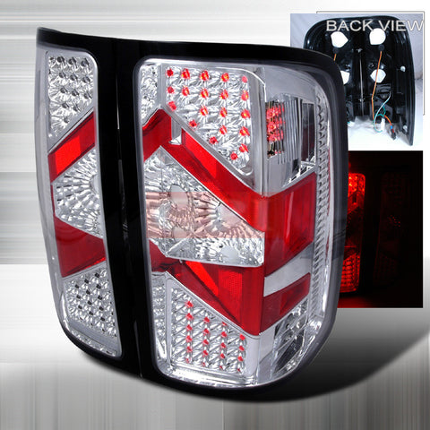 Chevrolet/Gmc 2007-2009 Gmc Sierra Led Tail Lights /Lamps-k