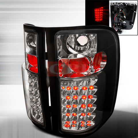 Chevrolet 2007-2008 Chevy Silverado Led Tail Lights /Lamps --v