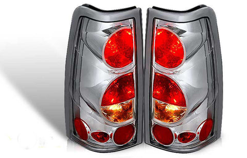 Chevy Silverado Altezza Tail Light - Chrome / Clear(Rg002-C) Performance-h