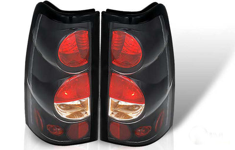 Chevy Silverado Altezza Tail Light - Black / Clear (Rg002-Black) Performance-d