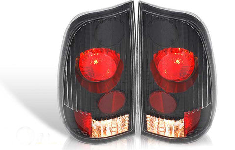 97-03 FORD F150 STATE SIDE ALTEZZA TAIL LIGHT - BLACK/CLEAR (R002-BLACK) performance