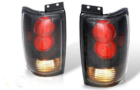97-02 FORD EXPEDITION ALTEZZA TAIL LIGHT - BLACK / SMOKE performance