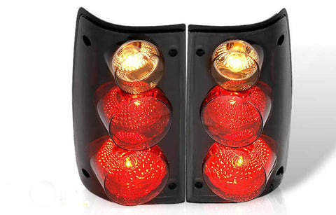 Toyota Pick Up Altezza Tail Light - Black / Smoke Performance-f