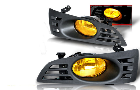 Honda Accord 2Dr Oem Style Fog Light - Yellow (Wiring Kit Included) Performance-u