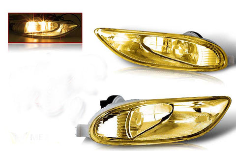 02-04 toyota camry / 05-06 corolla oem style fog light - yellow(wiring kit included) performance