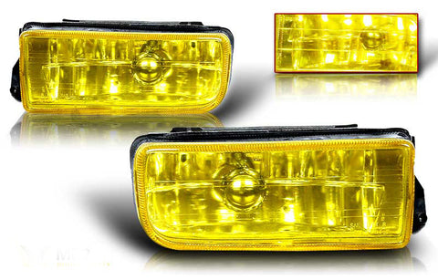92-98 bmw e36 oem style fog light (yellow) performance